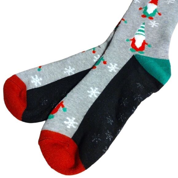 Hot Topic Dinosaurs and Muk Luks Gnomes Fleece Socks Bundle NEW - Picture 12 of 15